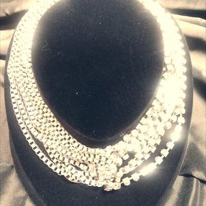 Rhinestone necklace